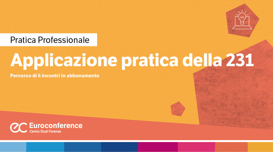 Immagine Applicazione pratica della 231: case studies | Euroconference